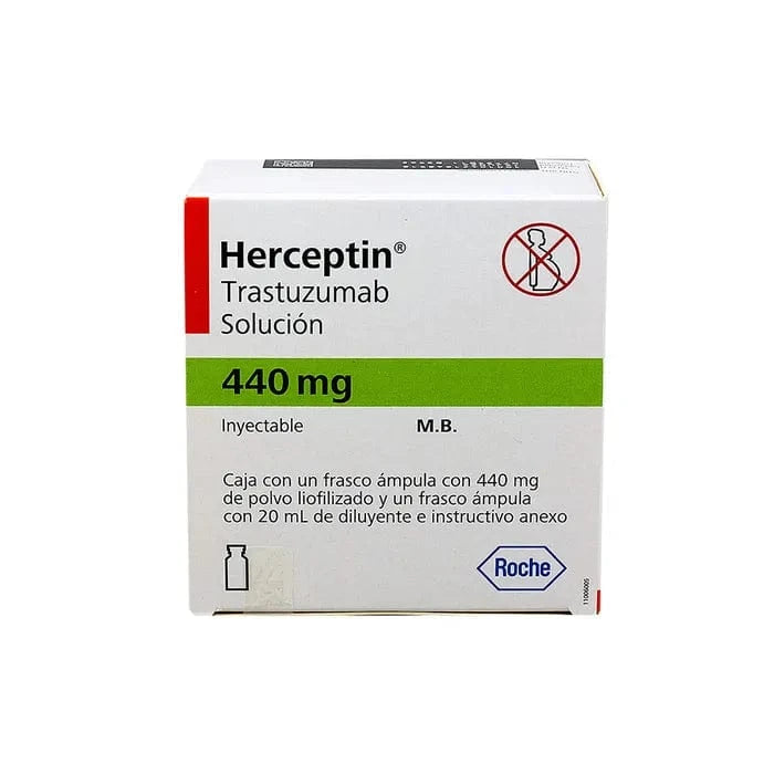Foto del medicamento Herceptin 440 mg solucion inyectable o Trastuzumab 440 mg solucion iny en venta