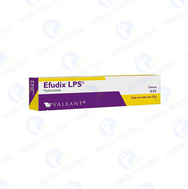 Foto del medicamento Efudix Lps crema con 20 g al 0.5% o Fluorouracilo crema en venta