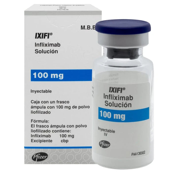 Foto del medicamento Ixifi 100 mg solucion inyectable o Infliximab 100 mg solucion inyectable en venta