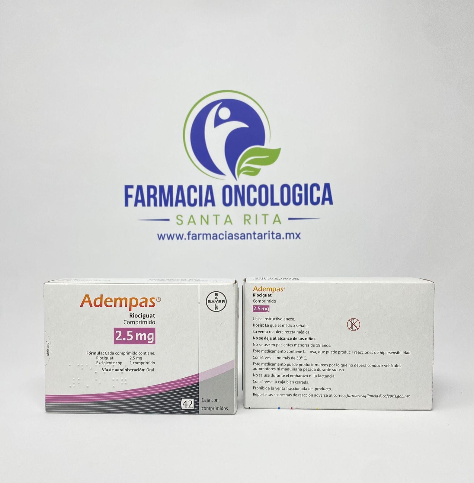 Adempas 2.5mg - Riociguat – Farmacia Santa Rita