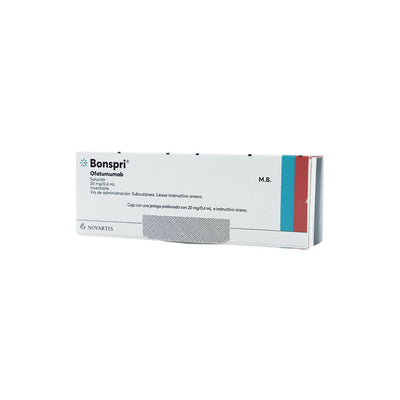 Bonspri 20 mg solucion inyectable - Ofatumumab
