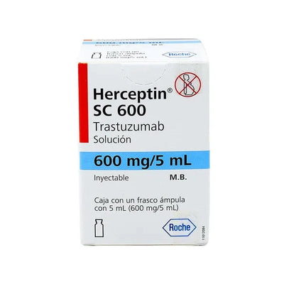Foto del medicamento Herceptin SC 600 mg inyectable o Trastuzumab SC 600 mg inyectable en venta