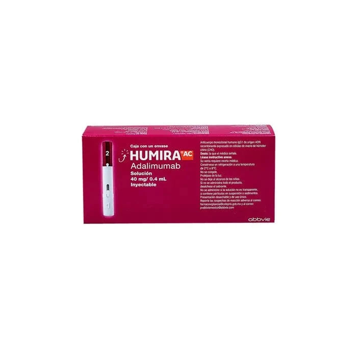 Medicamento Humira AC 40 mg solucion inyectable o Adalimumab 40 mg solucion inyectable en venta