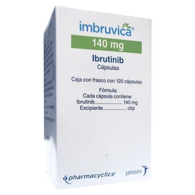 Foto de medicamebto Imbruvica 140mg con 120 capsulas en venta