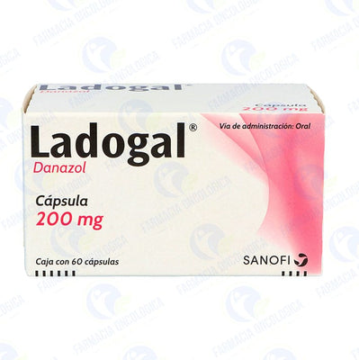 Ladogal 200mg con 60 capsulas - Danazol