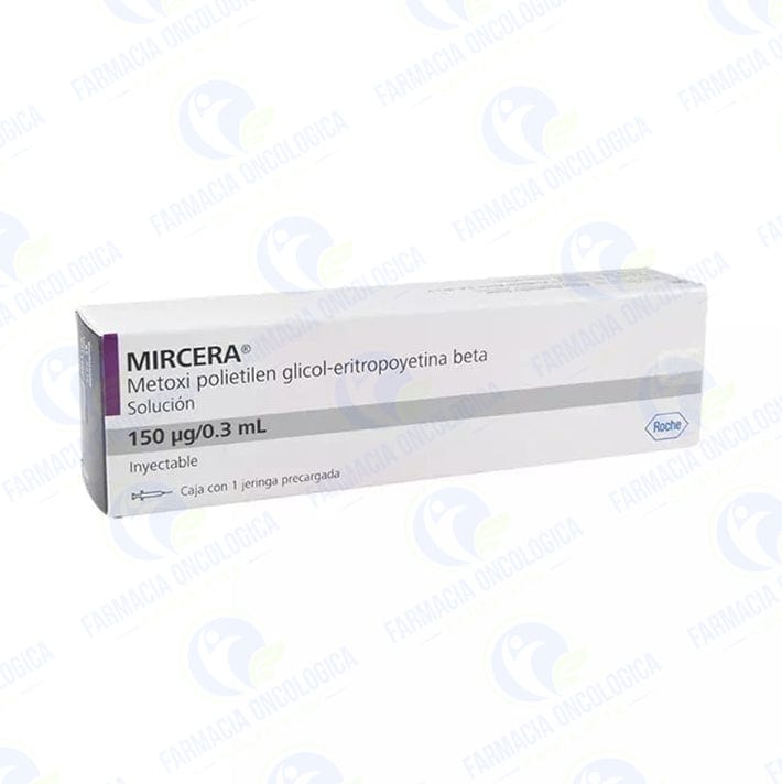 Mircera 150mcg - Metoxipolietilenglicol/Eritropoyetina Beta – Farmacia ...