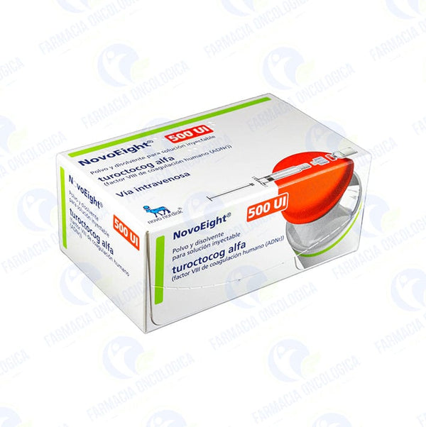 Foto del medicamento NovoEight 500 ui inyectable o Turoctocog Alfa  500 ui inyectable en venta