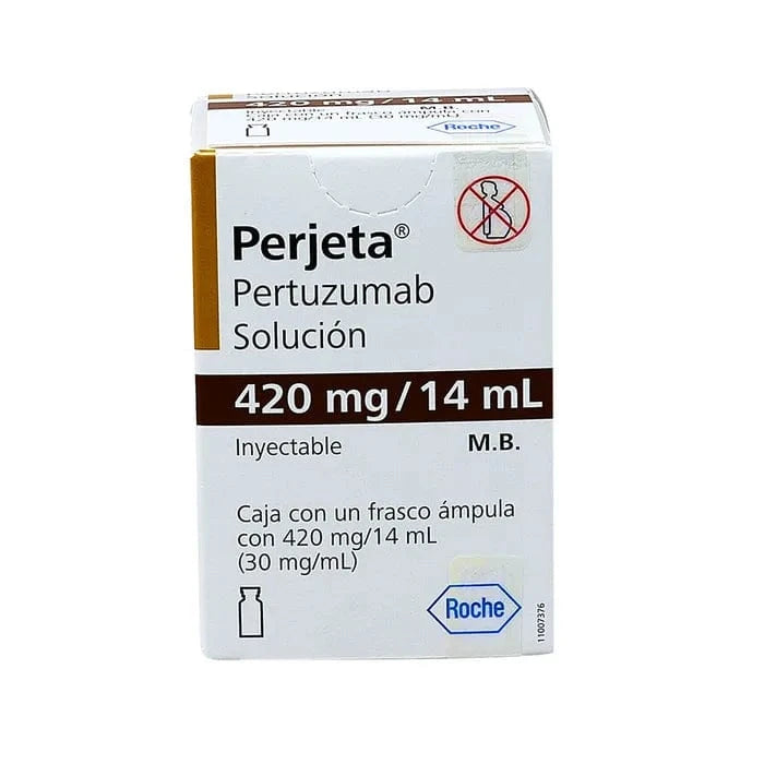 Perjeta 420 mg solucion inyectable - Pertuzumab 420 mg solucion iny ...