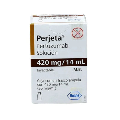 Foto del medicamento Perjeta 420 mg solucion inyectable o Pertuzumab 420 mg solucion iny en venta