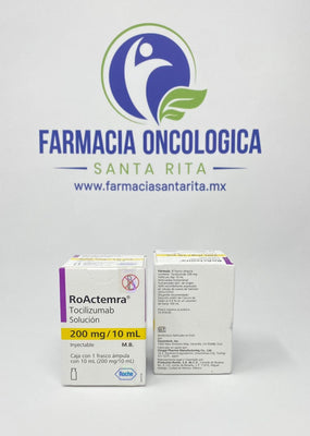 Foto del medicamento RoActemra 200 mg solucion inyectable o Tocilizumab 200 mg solucion iny en venta