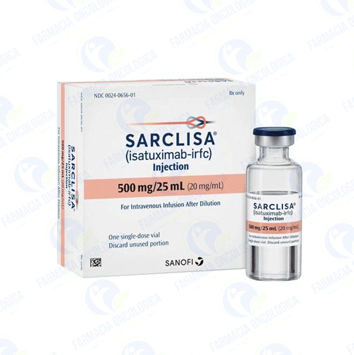 Foto del medicamento Sarclisa 500 mg inyectable o Isatuximab 500 mg inyectable en venta
