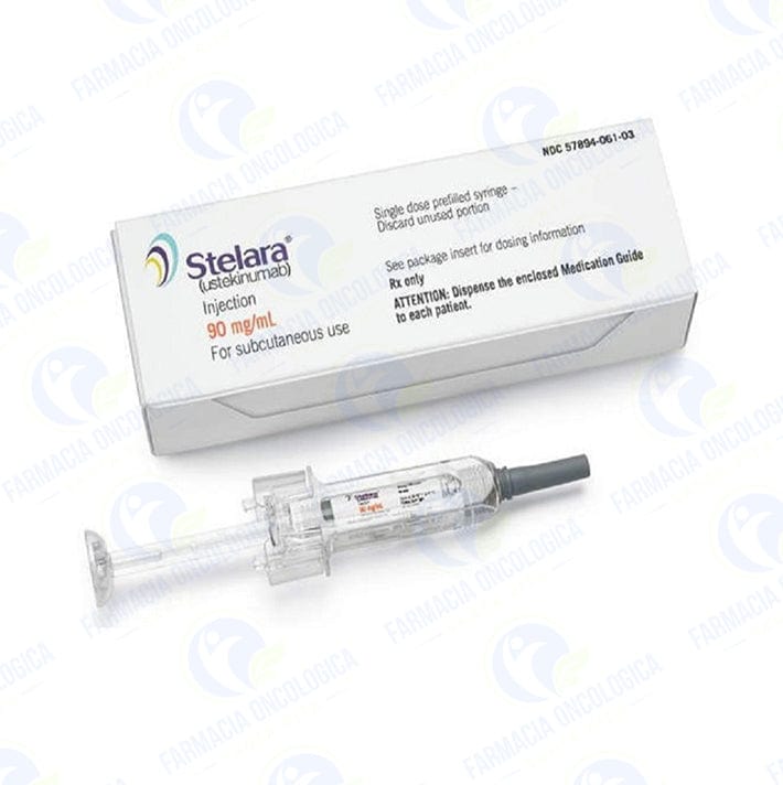 Foto del medicamento Stelara 90 mg solucion inyectable o Ustekinumab 90 mg solucion iny en venta