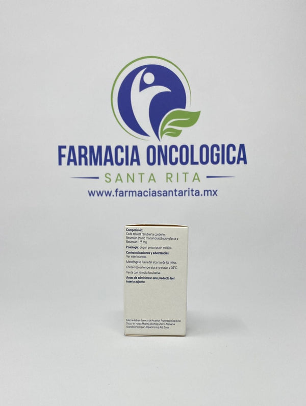 Tracleer 125 mg con 60 tabletas - Bosentan