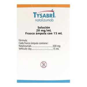 Foto del medicamento Tysabri 300 mg inyectable o Natalizumab 300 mg inyectable en venta