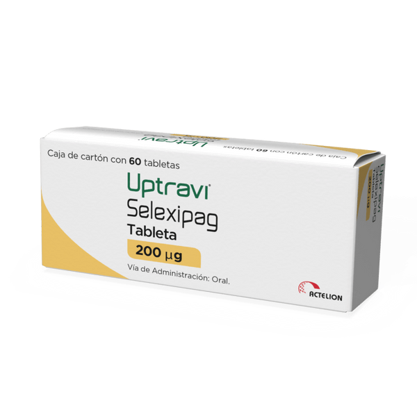 Uptravi 200 mcg con 60 tabletas - Selexipag
