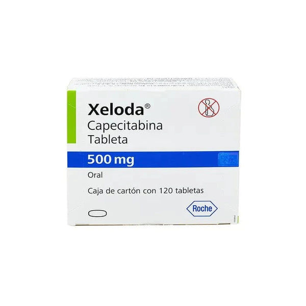 Xeloda 500mg con 120 tabletas en venta o Capecitabina 500mg con 120 tabletas en venta 