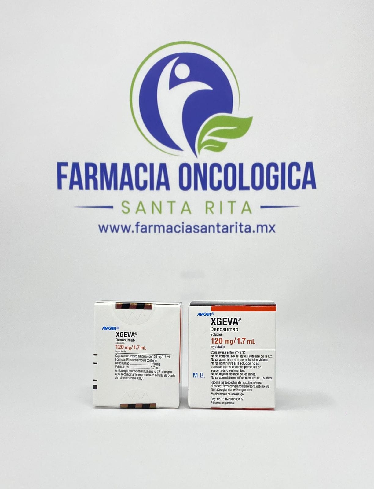 Foto del medicamento Xgeva 120 mg solucion inyectable o Denosumab 120 mg solucion inyectable en venta