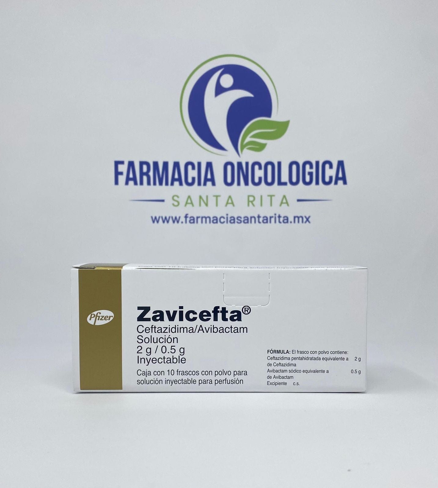 Foto del medicamento Zavicefta solucion inyectable con 10 frascos o Ceftazidima, Avibactam en venta