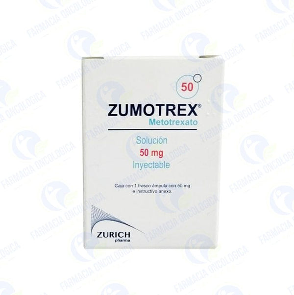 Foto del medicamento Zumotrex 50 mg solucion inyectable o Metotrexato 50 mg solucion inyectable en venta