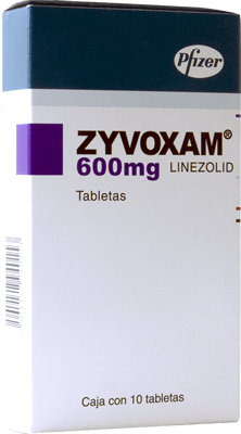 zyvoxam 600mg con 10 tabletas en venta o linezolid 600mg con 10 tabletas en venta