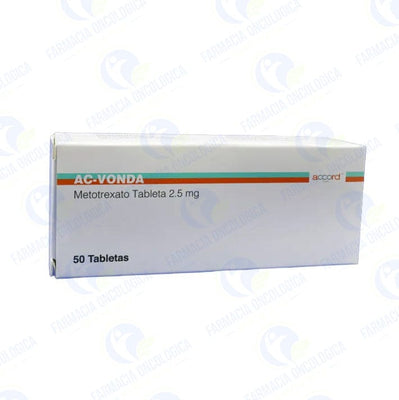 AC Vonda 2.5mg con 50 tabletas - Metotrexato