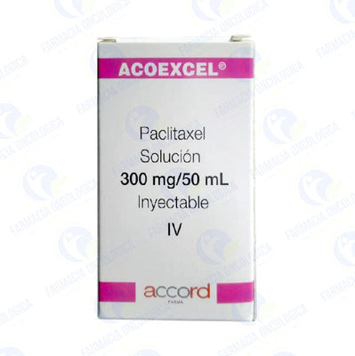 Acoexcel 300 mg solucion inyectable - Paclitaxel