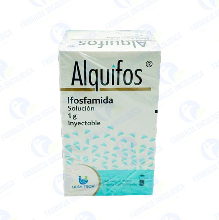 Foto del medicamento Alquifos 1,000 mg solucion inyectable o Ifosfamida 1,000mg solucion iny en venta