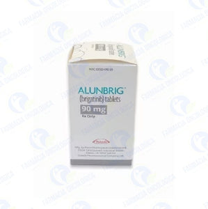 Foto del medicamento Alunbrig 90 mg con 30 tabletas o Brigatinib 90 mg con 30 tabletas en venta