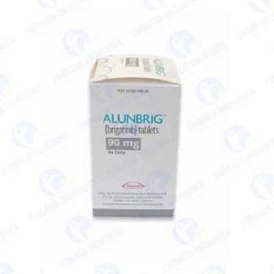 Alunbrig 90 mg con 30 tabletas - Brigatinib