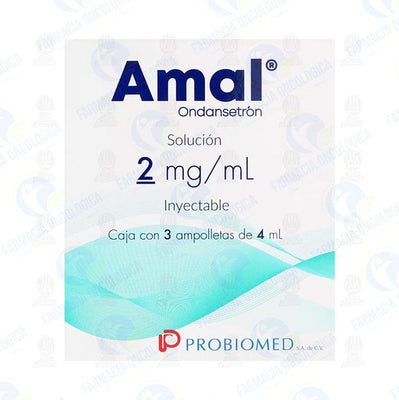 Amal 8 mg/ 4 mL solucion inyectable - Ondansetron