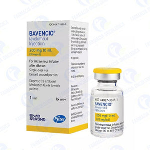 Foto del medicamento Bavencio 200 mg solucion inyectable o Avelumab 200 mg solucion iny en venta
