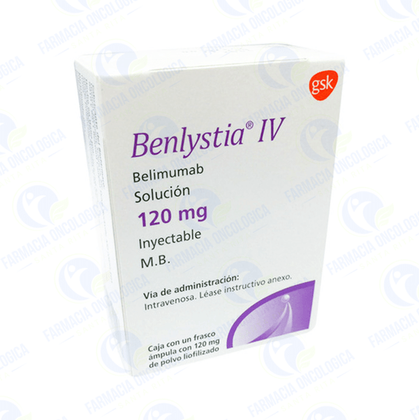 Foto del medicamento Benlystia IV 120 solucion inyectable o Belimumab en venta