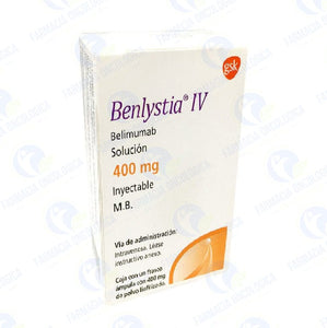 Foto del medicamento Benlystia IV 400mg solucion inyectable o Belimumab IV 400mg sol iny en venta