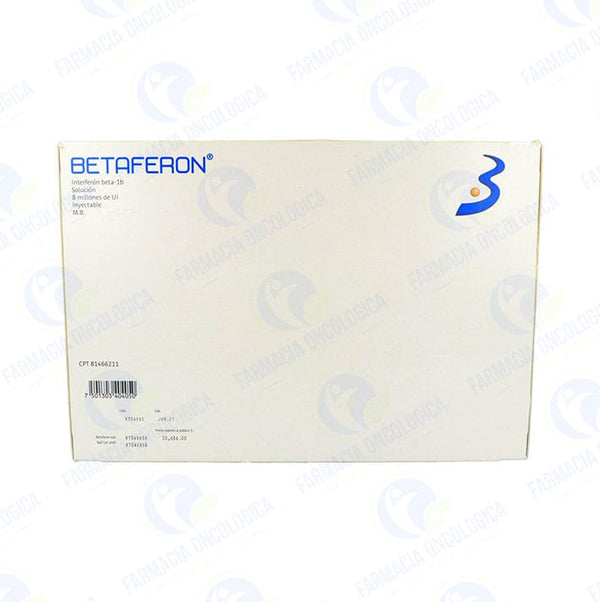 Foto del medicamento Betaferon 8,000,000 ui solucion inyectable o Interferon beta 1B en venta