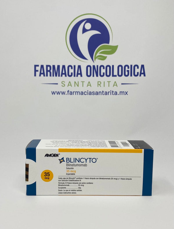 Foto del medicamento Blincyto 35 mcg solucion inyectable o Blinatumomab 35 mcg solucion iny en venta