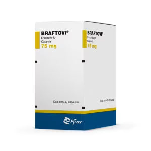 Foto del medicamento Braftovi 75mg (encorafenib) en venta
