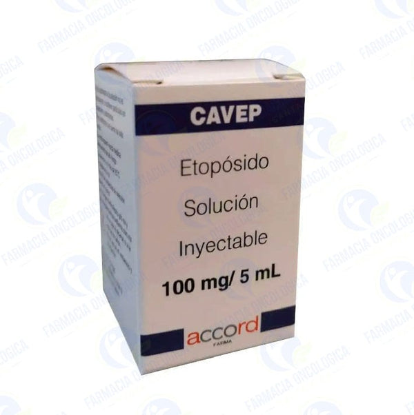 Foto del medicamento Cavep 100 mg solucion inyectable o Etoposido 100 mg solucion inyectable en venta