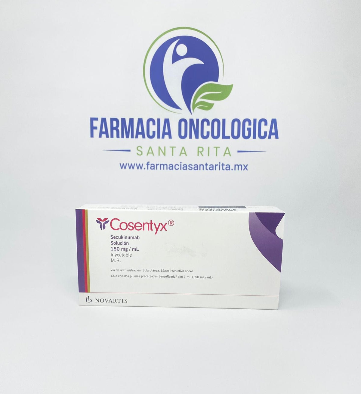 Foto del medicamento Cosentyx 150 mg solucion inyectable o Secukinumab 150 mg solucion inyectable en venta