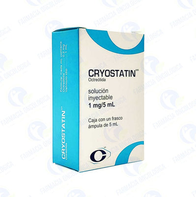 Foto del medicamento Cryostatin 1 mg solucion inyectable o Octreotida 1 mg solucion iny en venta