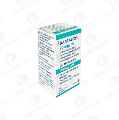 Foto del medicamento Darzalex 100 mg solucion inyectable o Daratumumab 100 mg solucion iny en venta