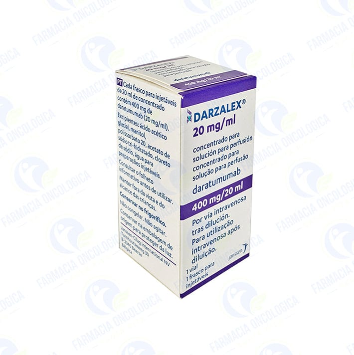 Foto del medicamento Darzalex 400 mg solucion inyectable o Daratumumab  400 mg solucion iny en venta