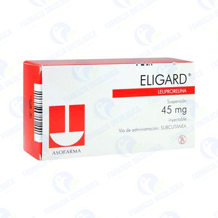 Foto del medicamento Eligard 45 mg suspension inyectable o Leuprorelina 45 mg en venta