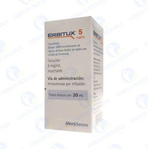 Foto del medicamento Erbitux 100 mg solucion inyectable o Cetuximab 100 mg solucion iny en venta