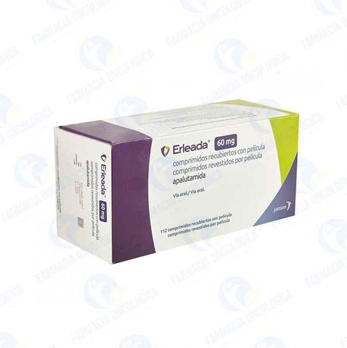 Foto del medicamento Erleada 60 mg con 120 tabletas o Apalutamida 60 mg con 120 tabletas en venta