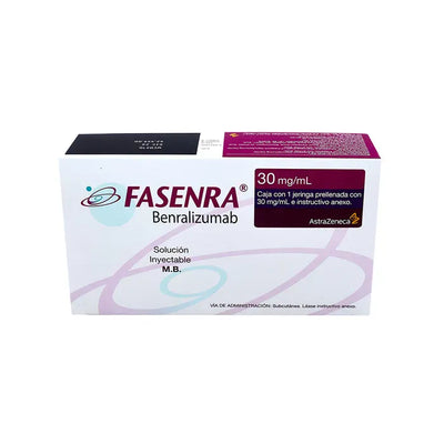 Venta de Fasenra 30mg en Farmacia Oncologica Santa Rita. Venta de Benralizumab 30mg en Farmacia Oncologica Santa Rita.
