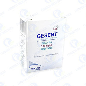 Gesent 0.25 mg / 5 mL solucion inyectable - Palonosetron