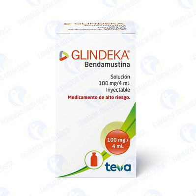 Foto del medicamento Glindeka 100 mg solucion inyectable o Bendamustina 100 mg solucion iny en venta