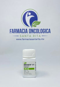 Foto del medicamento Ibrance 125 mg con 21 capsulas o Palbociclib 125 mg con 21 capsulas en venta