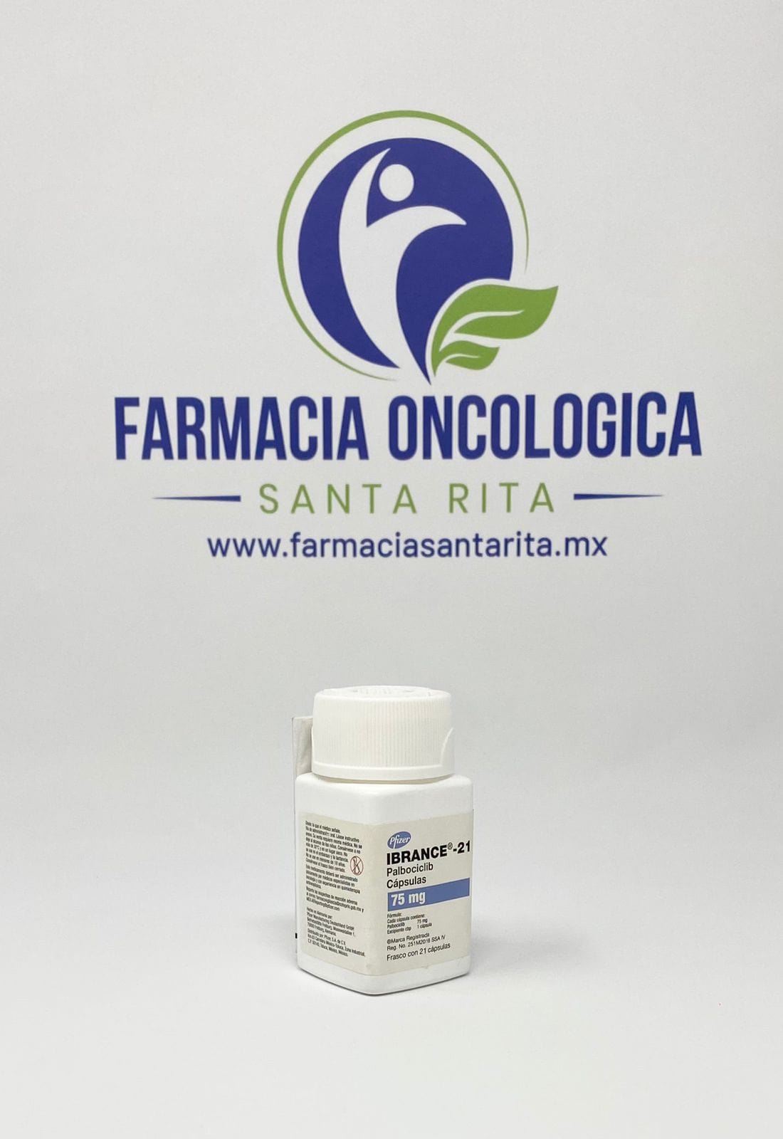 Foto del medicamento Ibrance 75mg con 21 capsulas o Palbociclib - Promocion caducidad corta en venta