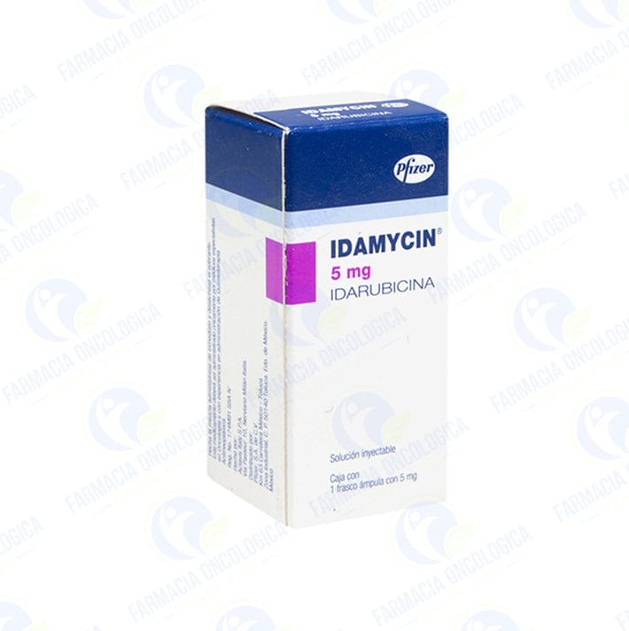 Foto del medicamento Idamycin 5 mg solucion inyectable o Idarubicina 5 mg solucion iny en venta